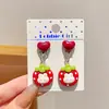 Presilhas de Orelha Infantis Sem Furos, Brincos para Meninas, Pulseiras, Colares, Brincos para Bebê Menina, Acessórios de Desenho Animado Amigáveis para as Orelhas