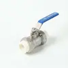Válvula de Esfera com Dupla União PPR de Aço Inoxidável 304 Interruptor Tubo de Água Espessado Solda a Quente Tubo Móvel Válvula Dn20 25 50