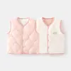 Chaleco para Bebé Chaleco Protector de Vientre Otoño e Invierno Ropa Reversible para Bebé Chaleco Acolchado para Niños Chaleco Imitación de Plumón