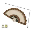 Estilo Antiguo Brocado Song Imán para Nevera Accesorios de Marco de Madera DIY Montaje de Marco Redondo para Foto Bordado Pieza de Madera Accesorios Hechos a Mano para Imán de Nevera