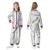 Disfraz de fiesta de Halloween de piloto, atuendos a juego para padres e hijos, trajes espaciales para hombres y mujeres, disfraces de astronauta, traje espacial para actuaciones