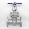 Válvula Gaveta Flangeada Aço Fundido Z41H-25C Vapor Alta Temperatura Óleo Térmico Aço Carbono Válvula Gaveta de Contrato Fornecimento Direto de Fábrica