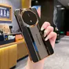 Adequado para Huawei Mate70Rs Retro Nova Couro Wax Oil Luxo Capa de Telefone 80Pro Homens e Mulheres de Negócios Estilo Supercarro