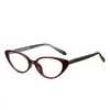 Armazón de gafas retro ojo de gato de acetato imitación, lente plana, para mujer 88014, aspecto natural, estilo Chanel, gafas de prescripción anti-luz azul para Instagram