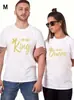 Camiseta de Verano de Moda con Estampado de Corazones en Acuarela, Encantadora, Transfronteriza, para Mujer, Top Casual para Pareja (1 Pieza