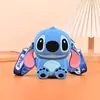 Bolso Bandolera de Silicona con Diseño de Dibujos Animados de Stitch para Niños, Lindo, Monedero Bandolera para Niños, Bolso Diario Versátil e Impermeable