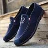 Novos Sapatos de Lona Old Beijing Respiráveis Macios com Solado de Tendão, Slip-on Casual, Cano Baixo, Sapatos de Skate