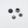 655 # Metal 10mm Botón de Presión Redondo Liso Hebilla Oculta Latón Accesorio para Ropa Juego de Cuatro Piezas