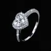 Nudo Inteligente Plata de Ley 925 Moissanita Pulsera Pendientes Anillo Set de Collares Diamante Blanco Lazo Amor Collar