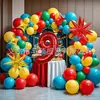 Balão de Látex com Filme de Alumínio para Festa Venda Quente Transfronteiriça com Fita Adequado para Decoração de Aniversário Cerimônia