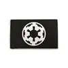 Braçadeira de borracha com velcro de PVC 3D, patch de borracha Star Wars, bolsa externa com local para emblema personalizado