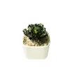 Maceta de Flor de Peonía de Vidrio Zibo Planta Flor de Vidrio Artificial Regalo del Día de la Madre Decoración de Escritorio Coche Artesanía