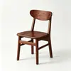 Silla mariposa de madera maciza, estilo nórdico, adecuada para cafeterías, hoteles y restaurantes, con respaldo, silla de comedor, adecuada para reuniones y recepciones, con cojín suave, silla de diseño simple