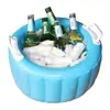 Barra de gelo inflável de pvc barra de salada inflável piscina de gelo inflável Tanque de Gelo balde de gelo balde de cerveja com gelo