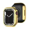 Nuevo iwatch765432SE Apple Watch 7ª Generación Doble Fila Taladro Borde Hueco Carcasa Protectora Funda Anti-caídas