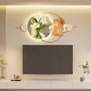 Novo Filme Decorativo para Parede de TV de Formato Especial e Pintura de Parede para Sala de Jantar e Televisão, Pintura para Pendurar na Parede com Fundo de Areia Laioru Pedra