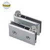 Fabricantes directos acero inoxidable 304 clip para gabinete de vidrio puerta de vitrina gabinete de zapatos gabinete de vino bisagra pequeña accesorios de ferretería para puertas y ventanas