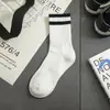 Meias Grossas de Linha Estilo Japonês para Outono e Inverno, Meias Unissex de Cano Médio, Tendência Versátil Esportiva Resistente ao Odor Cor Sólida Meias Largas