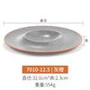 Plato redondo plano de melamina tipo porcelana engrosada, plato de plástico para vajilla comercial, hotel, restaurante, hot pot, guarnición, plato para barbacoa