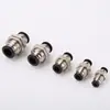 Conector de Plástico para Tubo Neumático con Rosca Exterior, Conector Rápido Recto, Conector Neumático de Enchufe Rápido, Conector de Tubo de Aire