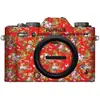 Burro Andante es Adecuado para Cámara Fuji X-T30 Tercera Generación Película Protectora Colorida Pegatina Xt30III Pegatina Película que Cambia de Color