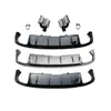 Adecuado para 17-20 Audi A5 modificado S5 labio trasero de cola garganta de cola suministro directo accesorios deportivos de dos puertas/cuatro puertas mejora
