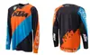 Traje de Corrida de Motocross de Verão Ktm Mais Vendido Traje de Downhill Camiseta de Manga Longa Masculina para Ciclismo de Mountain Bike