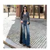 Jeans Rectos Estrechos de Tiro Bajo Estilo Retro Americano para Mujer 2025 Otoño e Invierno Nuevo Estilo Pantalones Holgados Elásticos Ajustados