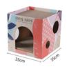 Arranhador de gato em formato de tigela ninho de gato tigela arranhadora extra grande arranhador de papelão corrugado para gato brinquedo redondo para gato suprimentos atacado
