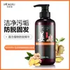 Shampoo Máscara Capilar de Gengibre à Base de Plantas Anti-Coceira, Anticaspa, Shampoo para Cabelos Densos, Antiqueda, Fórmula Especial