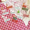 Oferta Especial Decorações para Bolo de Natal: Papai Noel, Boneco de Neve, Rena, Homem de Gengibre, Casa de Gengibre, Toppers de Bolo Feliz Natal