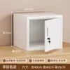 Gabinete pequeño de almacenamiento para oficina con cerradura, archivador, gabinete con contraseña, gabinete de acero inoxidable para aditivos alimentarios