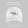 Gorra de béisbol de mezclilla para hombre para verano, exterior, costa, gorra de pico adelgazante, sombrero de protección solar para mujer, no se la llevará el viento al andar en bicicleta