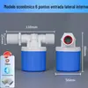 Válvula de Controle de Nível de Água Totalmente Automática, Válvula de Fechamento Automático Quando a Água Está Cheia, Válvula Boia de Plástico para Tanque de Água e Controlador de Tanque de Armazenamento de Água para Lavagem de Carros