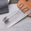 26# Pinza para pan pinza para alimentos de barbacoa pinza de cocina multiusos para el hogar pinza de buffet 2 yuanes al por mayor