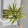 Película 3D Simulada Lirio Bambú Hogar Nórdico Decoración Suave Plantas Verdes en Maceta Decoración de Paisajismo de Jardín Venta al por Mayor Transfronteriza