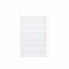 Artefacto para Cocina Sala de Estar Dormitorio Colgante de Pared Blanco Estante Colgante de Pared Engrosado sin Perforaciones Tablero de Agujeros Combinado de Pared