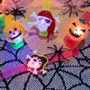 Decoraciones de Halloween Linterna de Calabaza Anillo Luminoso Juguetes para Niños Guardería Accesorios Regalos Pequeños Artículos Accesorios para Fotos