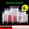 Venda Direta da Fábrica Saco para Ossos Saco com Fecho Zip 6 Selado com Seda Joias Produtos Secos Produtos Agrícolas Saco Digital Transparente