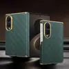 Adecuado para funda de teléfono móvil Samsung Zfold8, Patrón de diamante magnético Fold7 Funda protectora de lujo todo incluido iPhone Duo