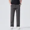 Ropa para Hombre Fengshe / 2026 Primavera y Otoño Características Principales Algodón Puro Ajustado Recto Holgado Cintura Elástica Negocios Casual Pantalones Largos para Hombre
