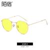 3447RB Gafas de sol polarizadas redondas de estilo europeo y americano, estilo callejero, para mujer, estilo retro, estilo punk, calidad transfronteriza.