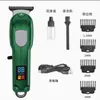 Cortapelos Eléctrico Retro de Cabeza de Aceite Transfronterizo para Rasurar Cabezas Rapadas, Cortar el Cabello y Recortar, Recortadora Eléctrica de Salón Recargable