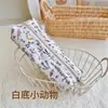 Suministro Transfronterizo Tela de Algodón de Fibra Larga Estampado Floral Pequeño Bolsa de Papelería Hecha a Mano Bolsa de Almacenamiento Estuche para Lápices Fabricante Venta al Por Mayor