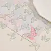 1.2 Agujero Recto Cadena de Teléfono Mariposa Estéreo Diseño DIY Colgante de Correa para Funda de Teléfono Accesorios de Piedra de Cristal Colgante Joyería