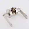 Fechadura Esférica Estilo Americano, Fechadura com Maçaneta de Três Barras para Portas de Quarto, Fechadura de Bola Convertida para Maçaneta, Fechadura Redonda para Uso Doméstico, Antiarrombamento Universal