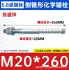 Anclaje Químico Cónico Invertido Grado 8.8 Perno Químico Especial de Alta Resistencia Cónico Invertido M10M12M20 Especial para Muros Cortina