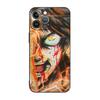 Funda para Teléfono Móvil Apple 16 Adecuada para 15 Anime Naruto 13 Imágenes 12 Generaciones TPU Esmerilado Borde Recto Iphone17Pro