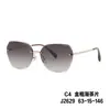 Nuevas Gafas de Sol Sin Montura de Borde Cortado de Gran Marca Europea Americana Moda para Mujer de Nylon Metal Gafas de Sol al por Mayor