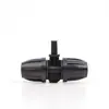 Conector de tubo de lã para jardinagem 812 912 de passagem reta de três vias dispositivo de irrigação de jardim micro pulverizador sistema de irrigação automática conector de irrigação por gotejamento